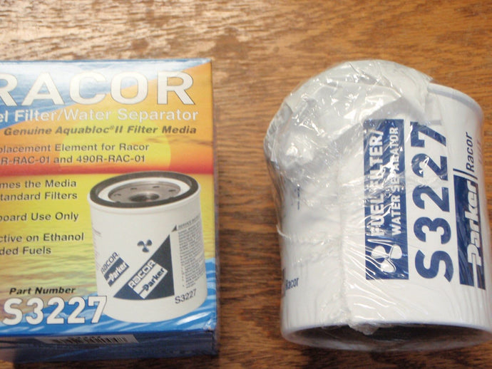 FUEL FILTER RACOR GAS 62 S3227 320RRAC01 OUTBOARD REPLACEMENT FILTER BOAT ENGINE