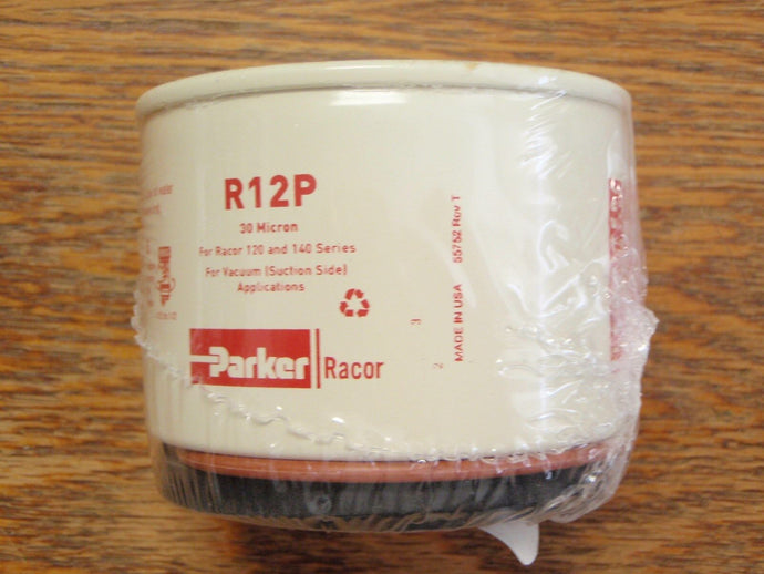 RACOR FUEL FILTER DIESEL 62 R12P 30 MICRON FITS 120A WATER SEPARATOR MARINE PART