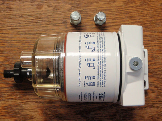 FUEL FILTER RACOR GAS 62 120RRAC01 30GPH 10MICRON OUTBOARD BOATS ENGINE SPINON