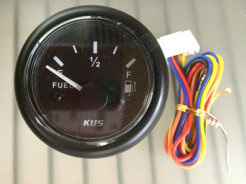 Load image into Gallery viewer, FUEL TANK GAUGE METER SENDER 17-1/2&quot; STAINLESS WEMA KUS CPFR-BB BLACK GAS DIESEL
