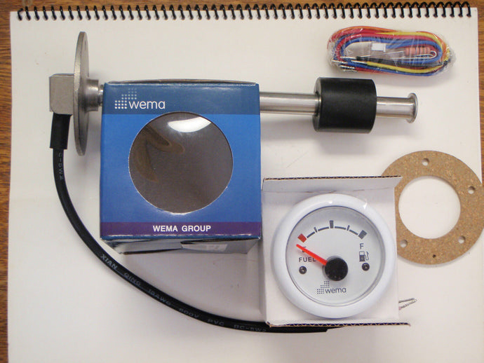 FUEL TANK GAUGE METER AND SENDER 18-1/2