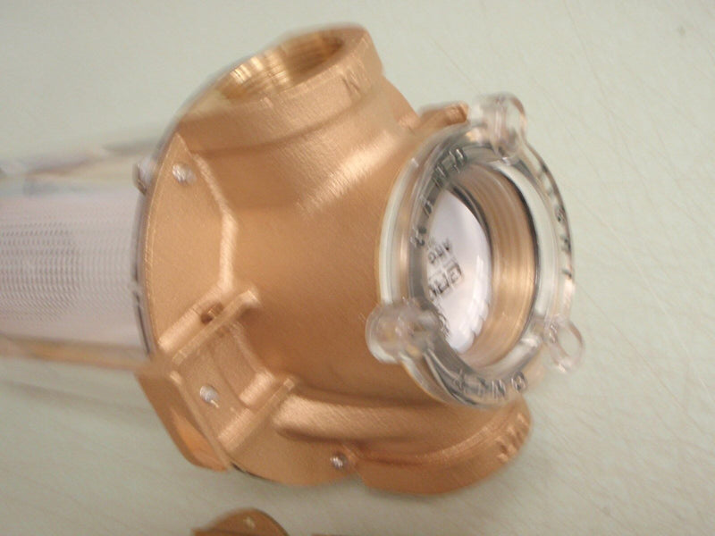 Load image into Gallery viewer, STRAINER RAW WATER INTAKE ARG GROCO 34 ARG1250P 1-1/4&quot; NPT THREADS FILTER SEA
