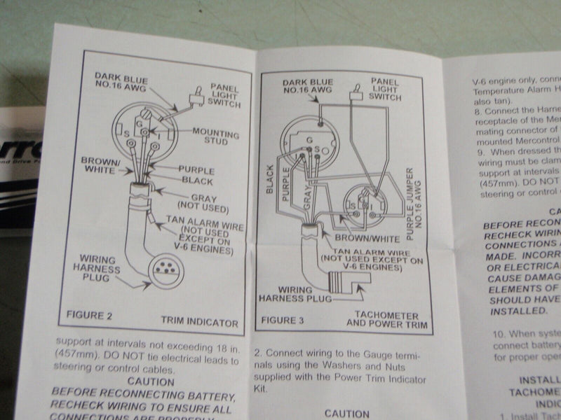 Load image into Gallery viewer, WIRING HARNESS KIT IH15105 FITS MERCURY 84-86396A8 TACHOMETER GAUGES 5 PIN 5FT
