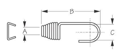 Load image into Gallery viewer, SHOCK CORD STAINLESS HOOK AND CRIMP SEADOG 6571061 2/PAC 3/8&quot; MARINE BOATINGMALL
