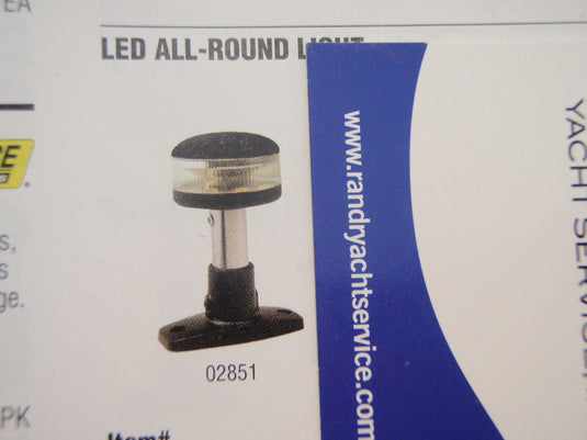 LED POLE LIGHT 4" SEACHOICE 02851 NAVANCHOR LIGHT SHOP EBAY BOATINGMALL STORE