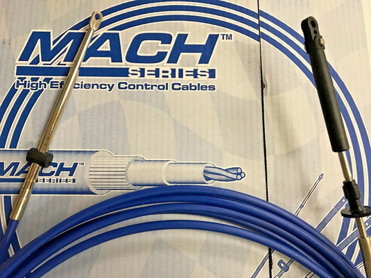 JOHNSON EVINRUDE CONTROL CABLE UFLEX MACH14 SHIFT THROTTLE CABLE 11FT MACH14X11