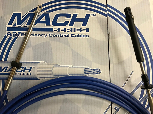 JOHNSON EVINRUDE CONTROL CABLE UFLEX MACH14 SHIFT THROTTLE CABLE 20FT MACH14X20