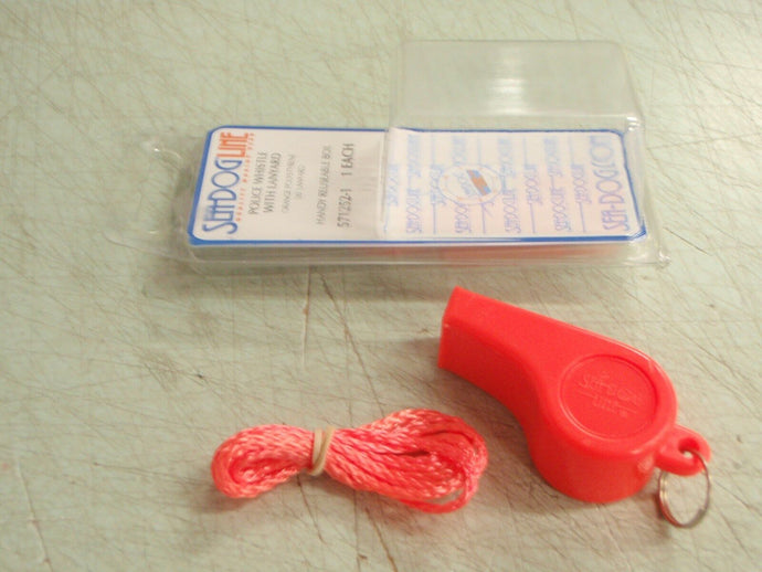 WHISTLE AND LANYARD LARGE ORANGE SEADOG 5712521 SOLD EACH SHOP  BOATINGMALL