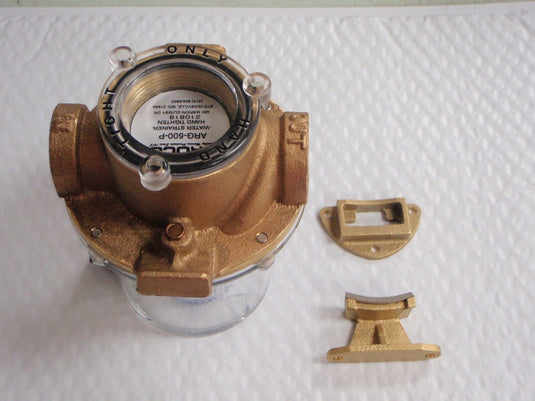 STRAINER RAW WATER INTAKE ARG GROCO 34 ARG500P 1/2NPT MARINE BOAT ENGINE A/C