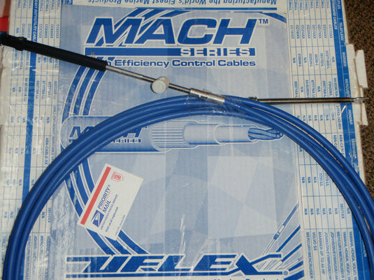 MERCURY GEN II CONTROL CABLE UFLEX MACH36 SHIFT OR THROTTLE CABLE 14FT MACH36X14