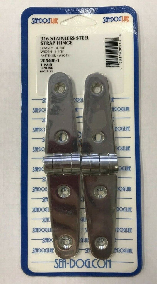 STRAP HINGES SEADOG 2054001 HD SS 5-7/8" MARINE HARDWARE HINGE BOATINGMALL EBAY