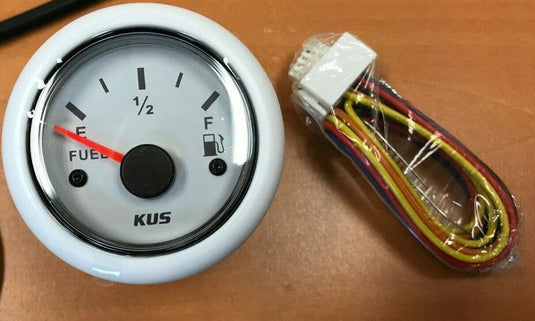 FUEL TANK GAUGE METER AND SENDER 29" STAINLESS WEMA KUS CPFR-WW-240-33 WHITE GAS