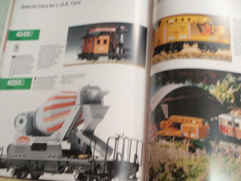 Load image into Gallery viewer, THE WORLD OF LGB CATALOG 1994 95  TRAINS NEW ITEMS CARS LOCOMOTIVE BOOK 227 PAGE
