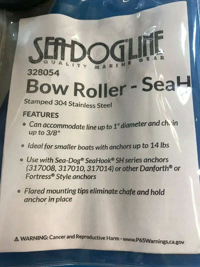 Load image into Gallery viewer, ANCHOR BOW ROLLER SEAHOOK STYLE SEADOG 328054 STAINLESS SHOP BOATINGMALL STORE
