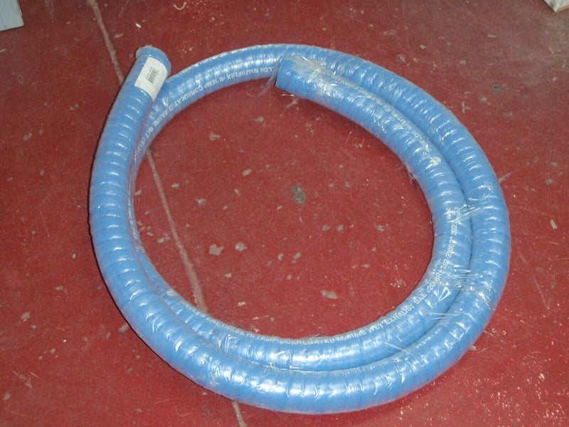 Load image into Gallery viewer, EXHAUST WATER BLUE HOSE 2&quot;ID 12.5FT 88 2622004 CORRUGATED SILICONE 262 BOAT
