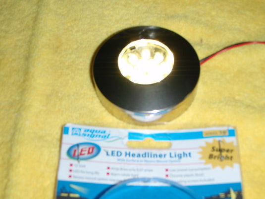 BOAT CABIN COURTESY LED LIGHTS 4 PAC 12V 40-165207 FLUSH MOUNT OR SURFACE MOUNT