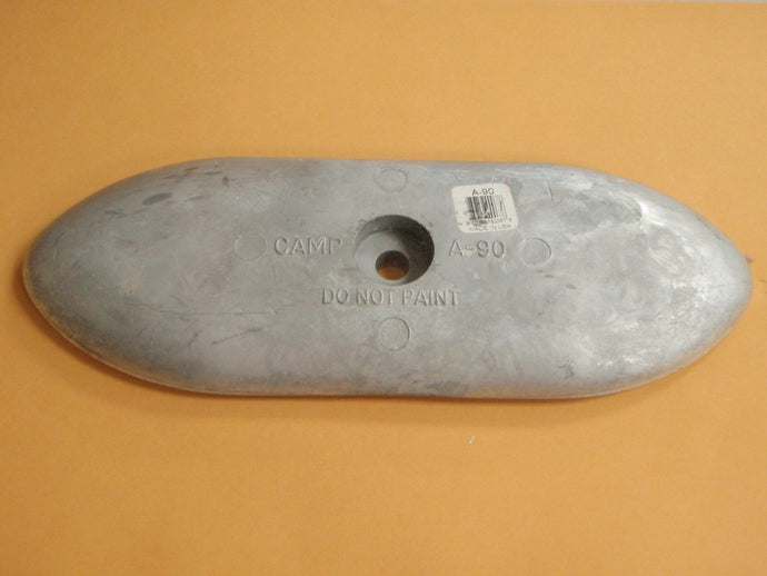 ZINC PLATE ANODE BOAT HULL ZINC 70 A90 TRANSOM BOAT SALTWATER CAMP BOATINGMALL