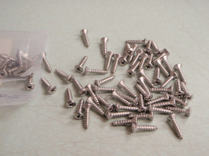 OVAL HEAD SCREWS #8 LENTH 1-1/4