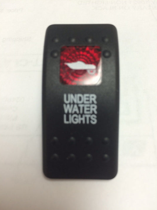 CONTURA II SWITCH SCREENED UNDERWATER LIGHTS ACTUATOR LITED ON/OFF V1D1 RED LENS