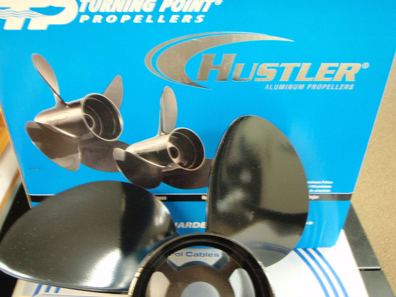 Load image into Gallery viewer, PROPELLER TURNING POINT ALUMINUM 4BLADE W/HUB 14-1/2X17 90HP TO 300 708-21501730
