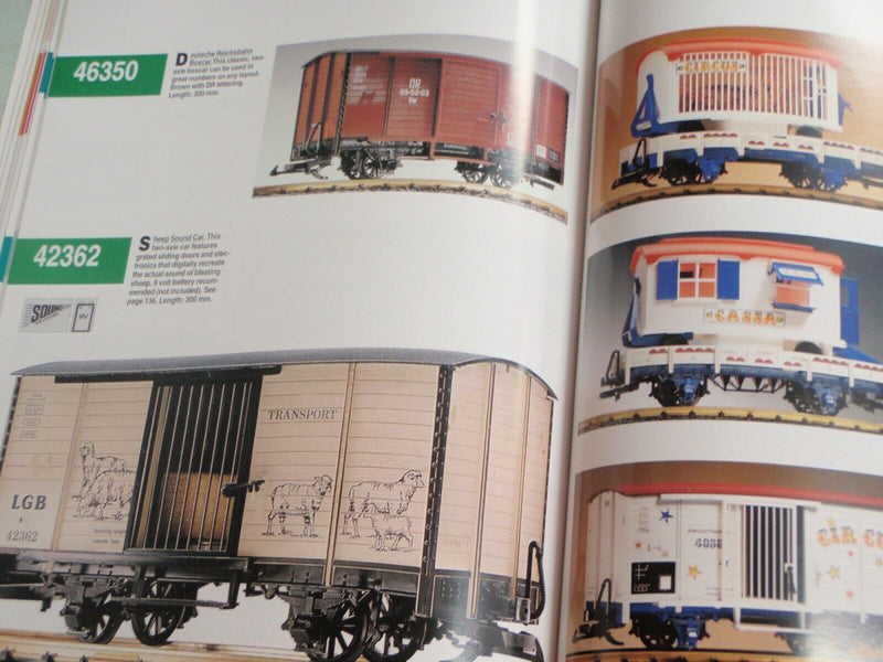 Load image into Gallery viewer, THE WORLD OF LGB CATALOG 1994 95  TRAINS NEW ITEMS CARS LOCOMOTIVE BOOK 227 PAGE
