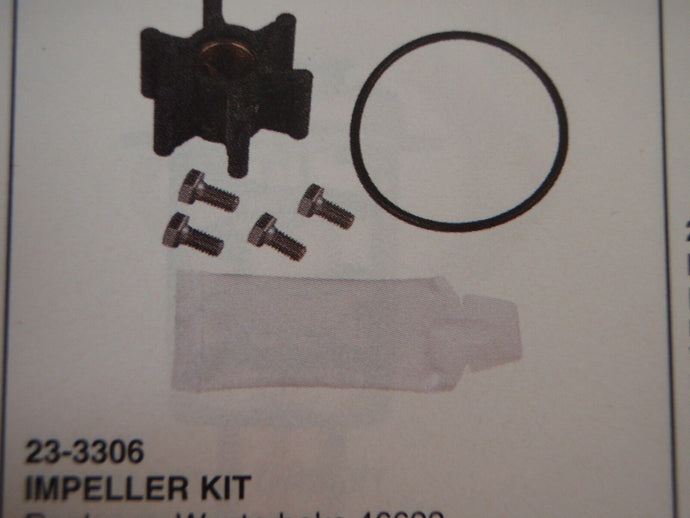 WESTERBEKE GENERATOR PARTS  SIERRA IMPELLER KIT 23-3306 REPLACES 46622 SEE LIST