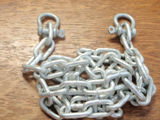 ANCHOR CHAIN GALVANIZED WITH SHACKLES 3/16