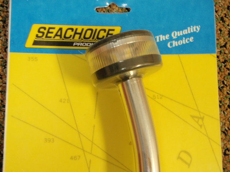 Load image into Gallery viewer, LED POLE LIGHT ANCHOR ALL-AROUND SEACHOICE 50 02911 ALUMINUM TUBE 24&quot; WITH BASE
