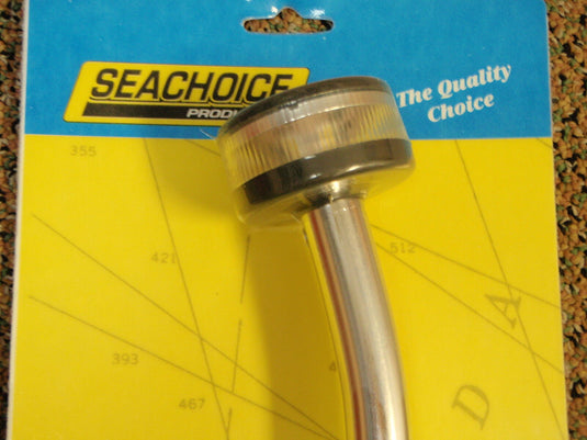 LED POLE LIGHT ANCHOR ALL-AROUND SEACHOICE 50 02911 ALUMINUM TUBE 24" WITH BASE