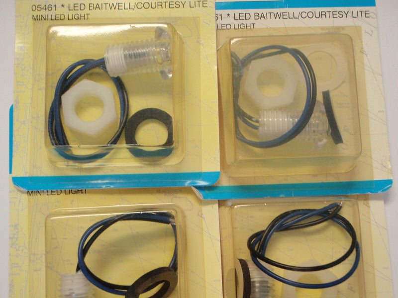 Load image into Gallery viewer, LED BAITWELL COURTESY WATERPROOF LIGHT SEACHOICE 05461 4 PAC SALE LEDS LIGHTS
